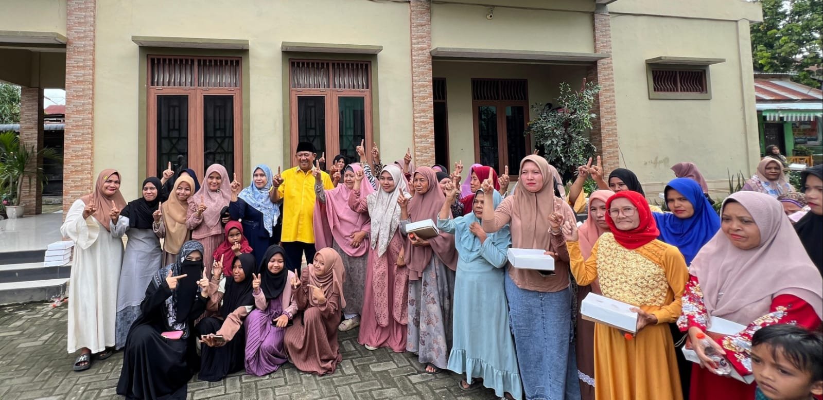 Calon Bupati Langkat Syah Afandin, Belusukan ke Kwala Bingai