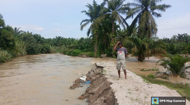 Sungai Padang Meluap, 5 Desa di 3 Kecamatan di Sergai Diterjang Banjir