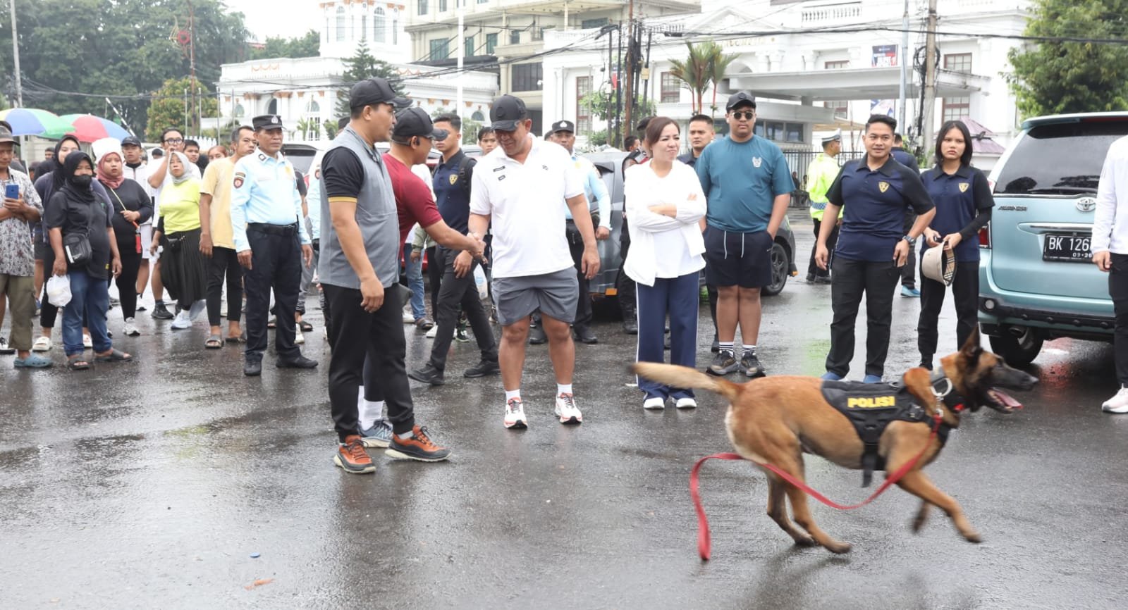 Kapoldasu Ramaikan Car Free Day Bersama Masyarakat