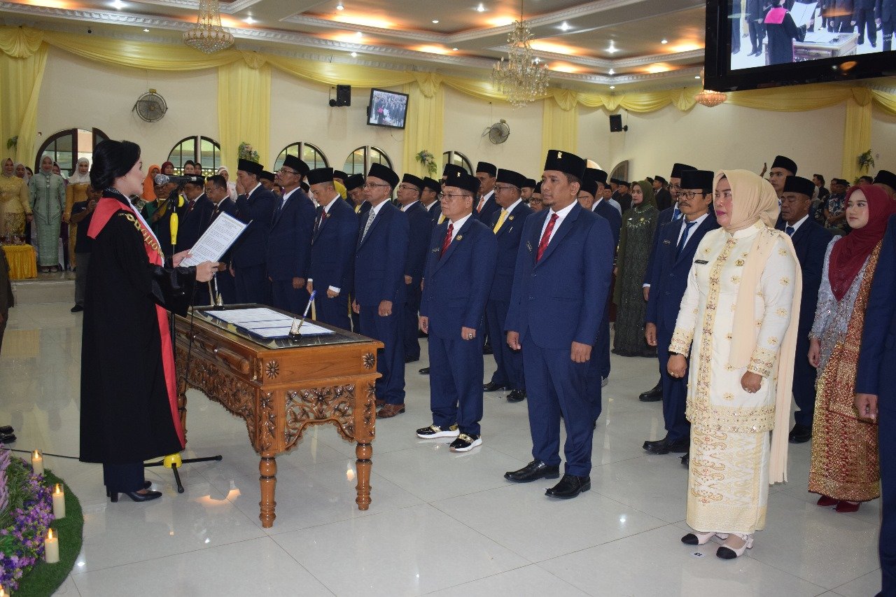 50 Anggota DPRD Langkat Periode 2024-2029 Dilantik