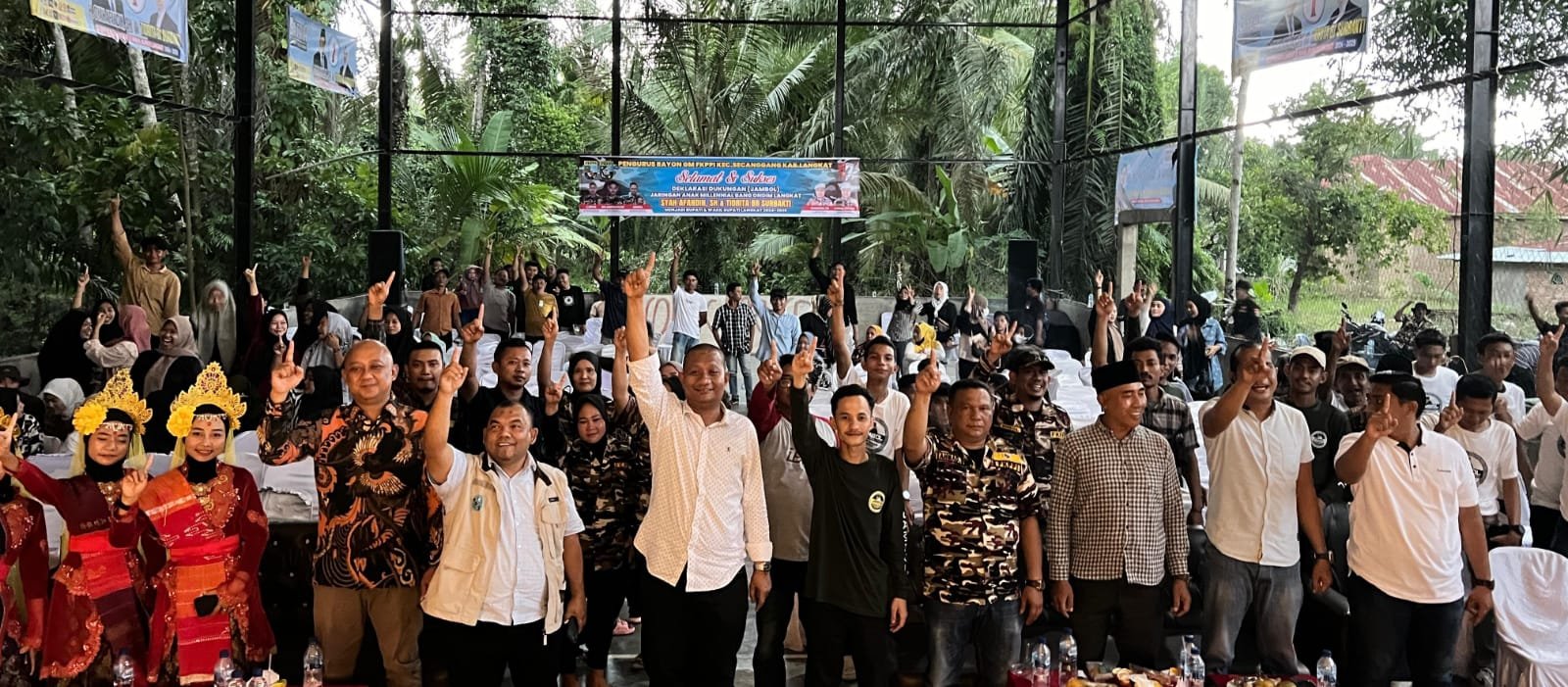 Hadiri Deklarasi Jambol, Surkani Jelaskan Program Syah Afandin -Tiorita Nomor Urut 1