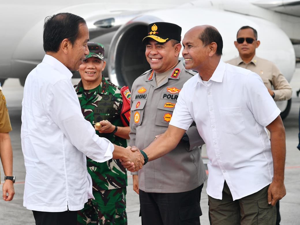 Kapolda Sumut Dampingi Kunker Presiden Jokowi Resmikan Proyek Strategis Nasional