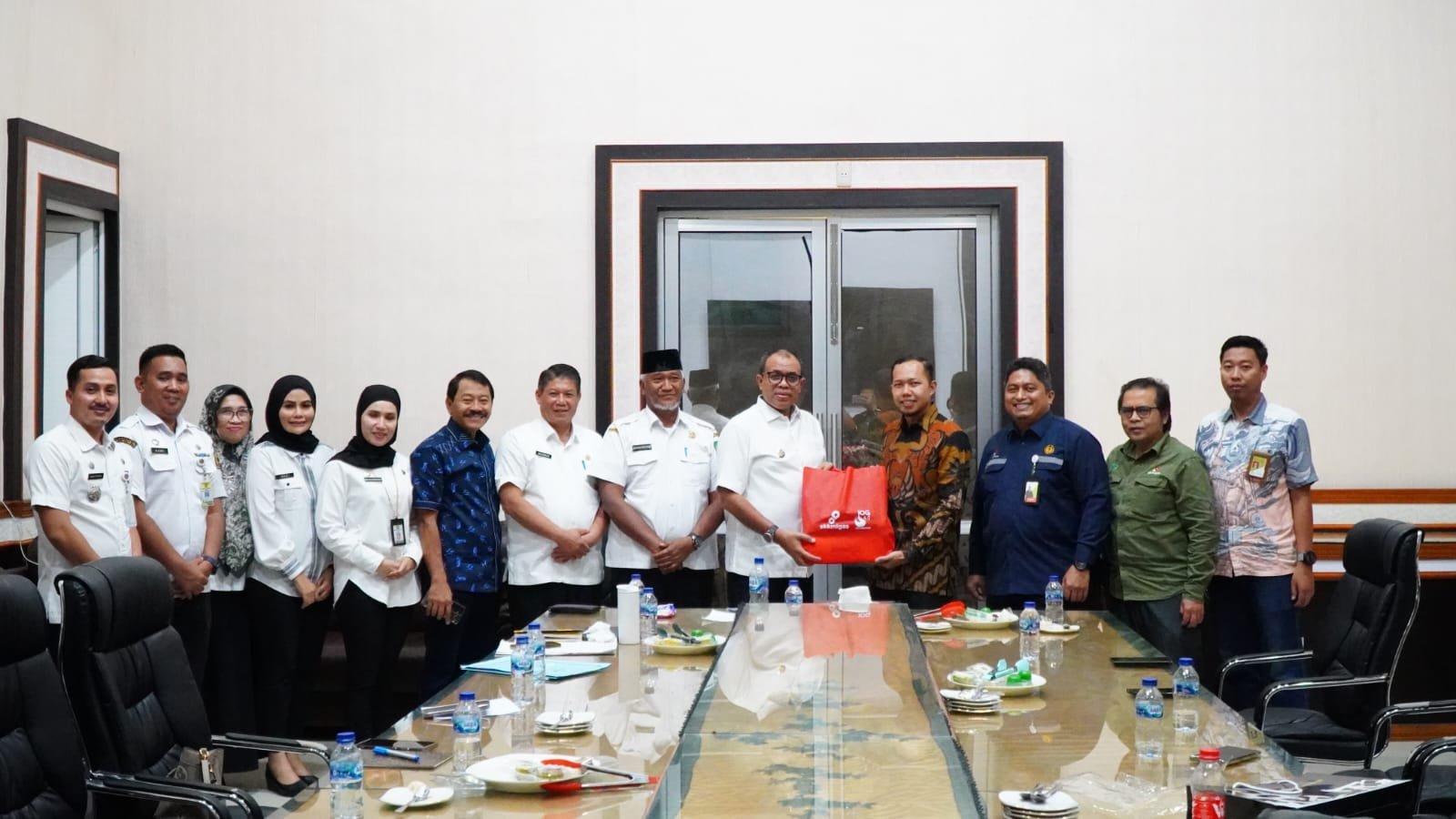 Pj Bupati Langkat Terima Audiensi SKK Migas Sumbagut dan KKKS
