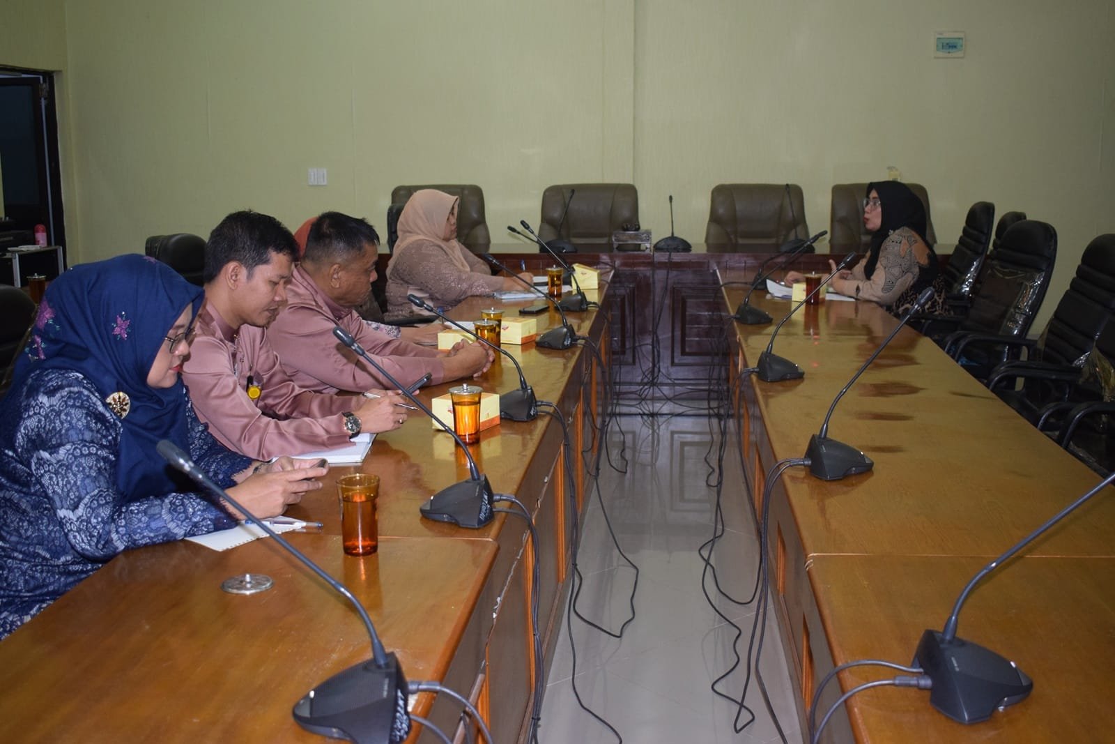 Sekretariat DPRD Langkat Undang Kejari Untuk Sosialisasi Tentang Hukum