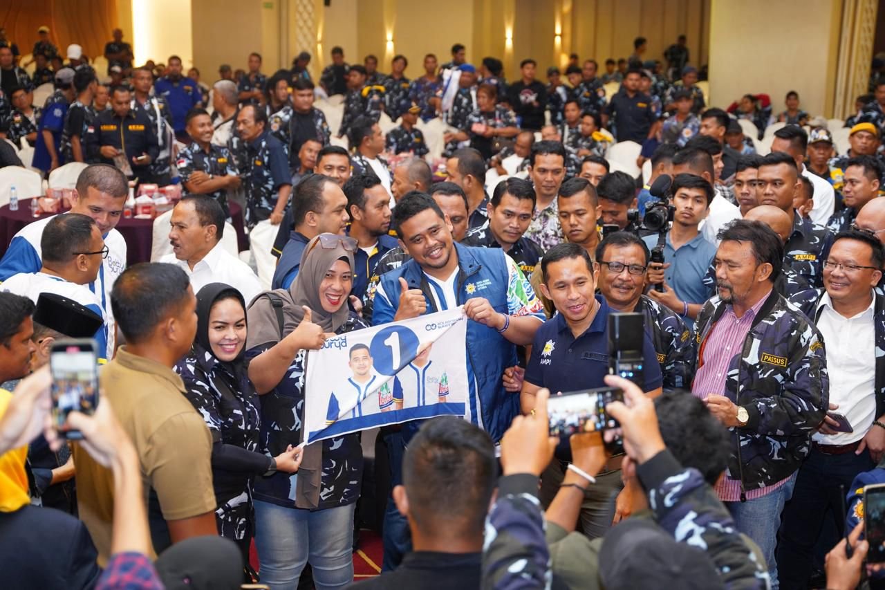 Didukung Ribuan Kader AMPI Sumut, Bobby Nasution Ajak Kolaborasi Atasi Narkoba