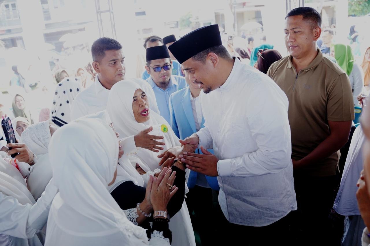 Ini Tiga Pesan Bobby Nasution di Tabligh Akbar Bersama BKPRMI