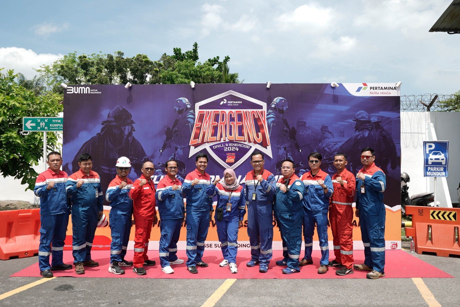 Pertamina Patra Niaga Regional Sumbagut Laksanakan Latihan OKD Level 2 di FT Medan Group