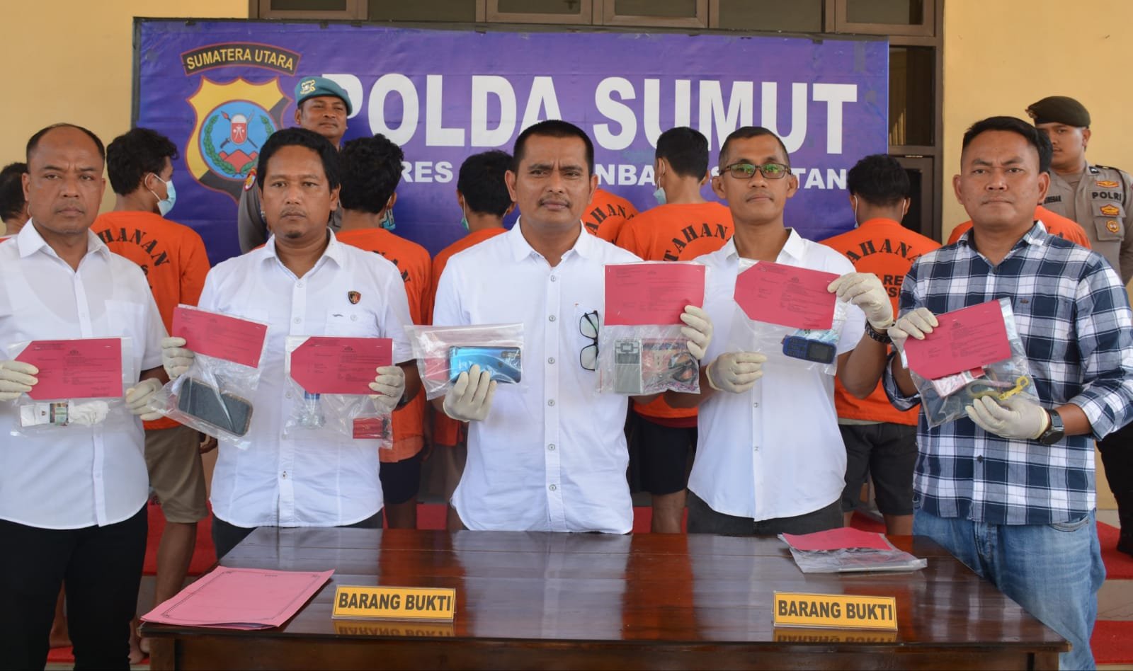 Oktober, Polres Labusel Ungkap 12 Kasus Narkoba, Ringkus 11 Tersangka