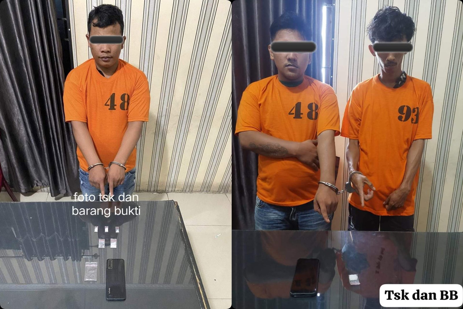 Pengembangan Kasus Narkotika ke Luar Wilayah, Polres Karo Tangkap Tiga Pelaku di Lokasi Berbeda