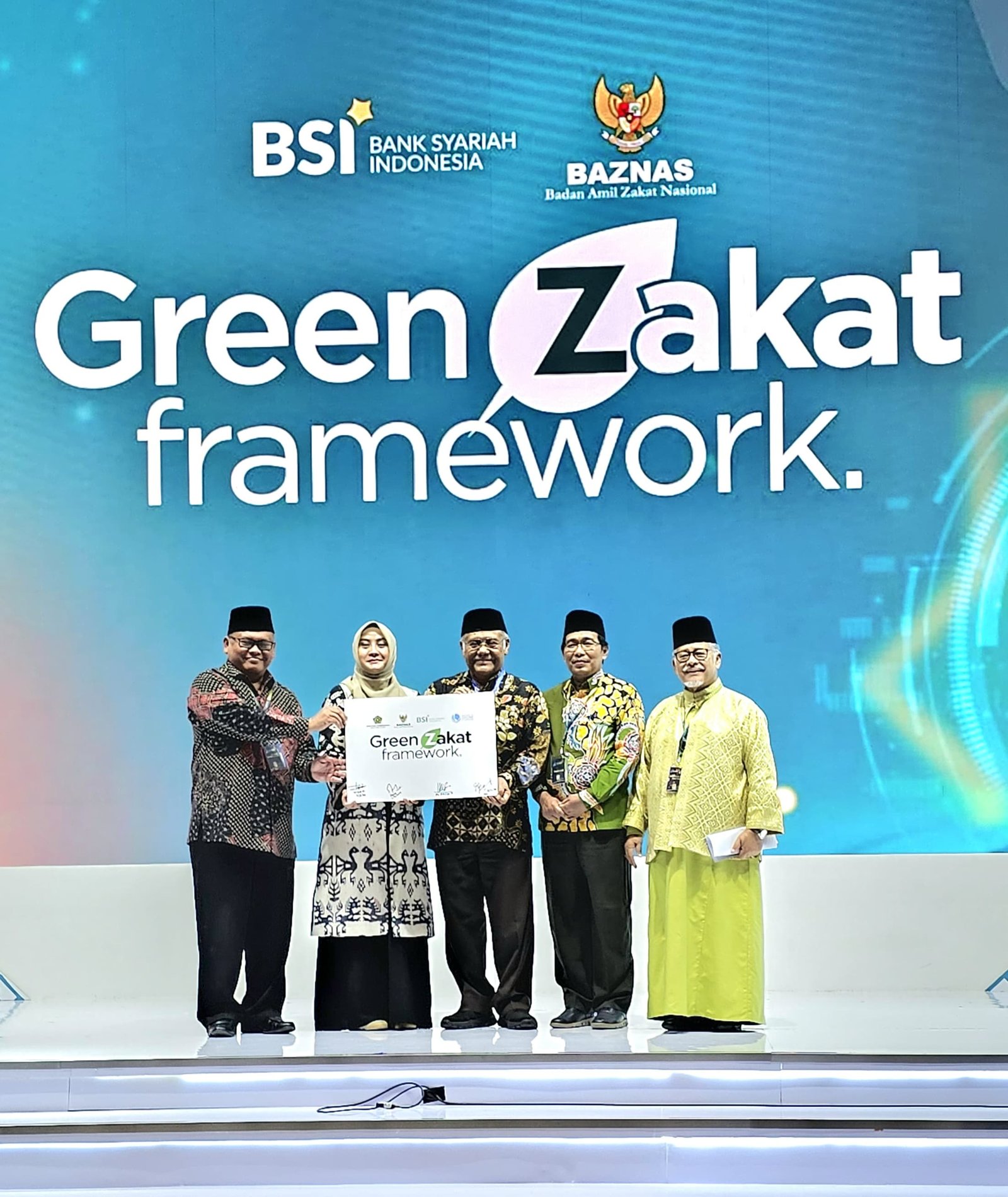 BAZNAS dan BSI Luncurkan Green Zakat Framework