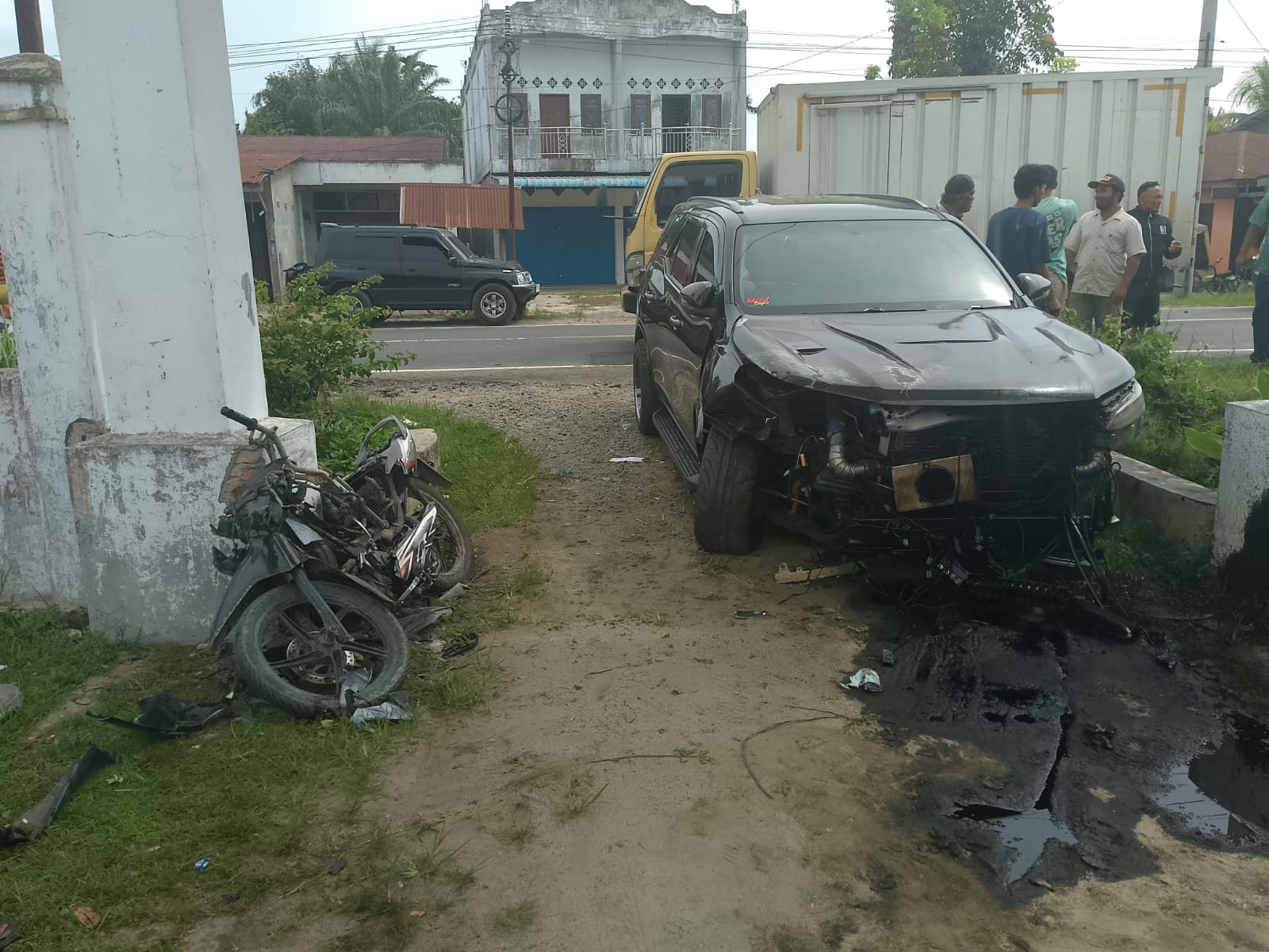 Wartawan Tewas Ditabrak Fortuner, Ini Penjelasan Kanit Laka Polres Langkat
