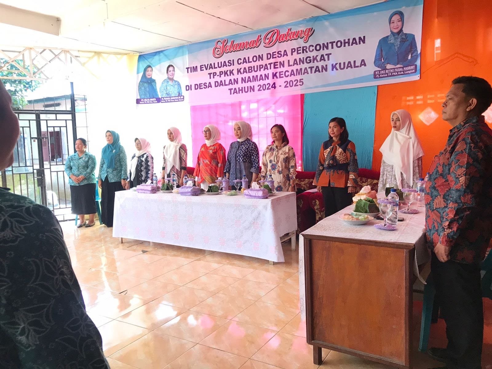 Pj. Ketua TP PKK Langkat Evaluasi Calon Desa Percontohan di Kuala