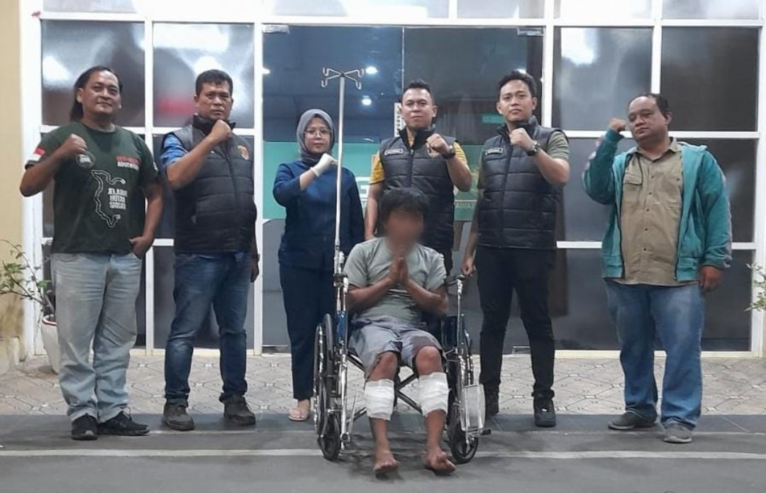 Maling Sepeda Motor Ditembak