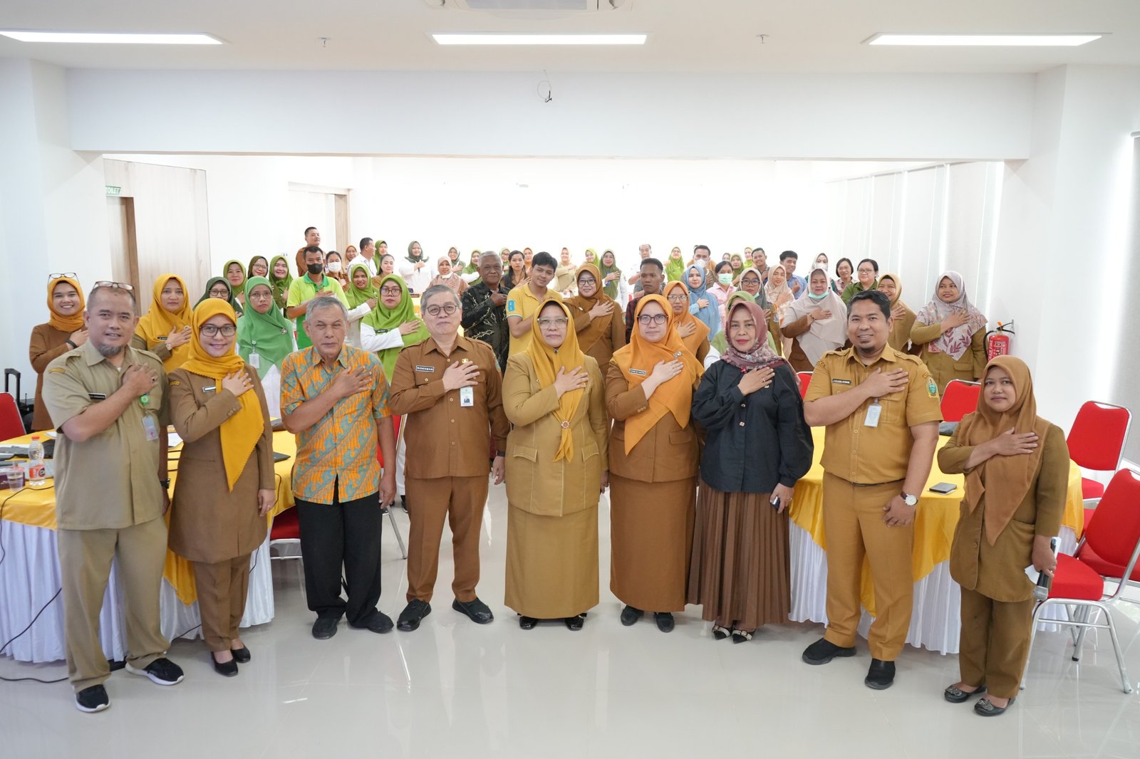 HKN Ke-60 di RS Haji, Sekdaprovsu: Terus Berkolaborasi Wujudkan Masyarakat yang Sehat di Sumut