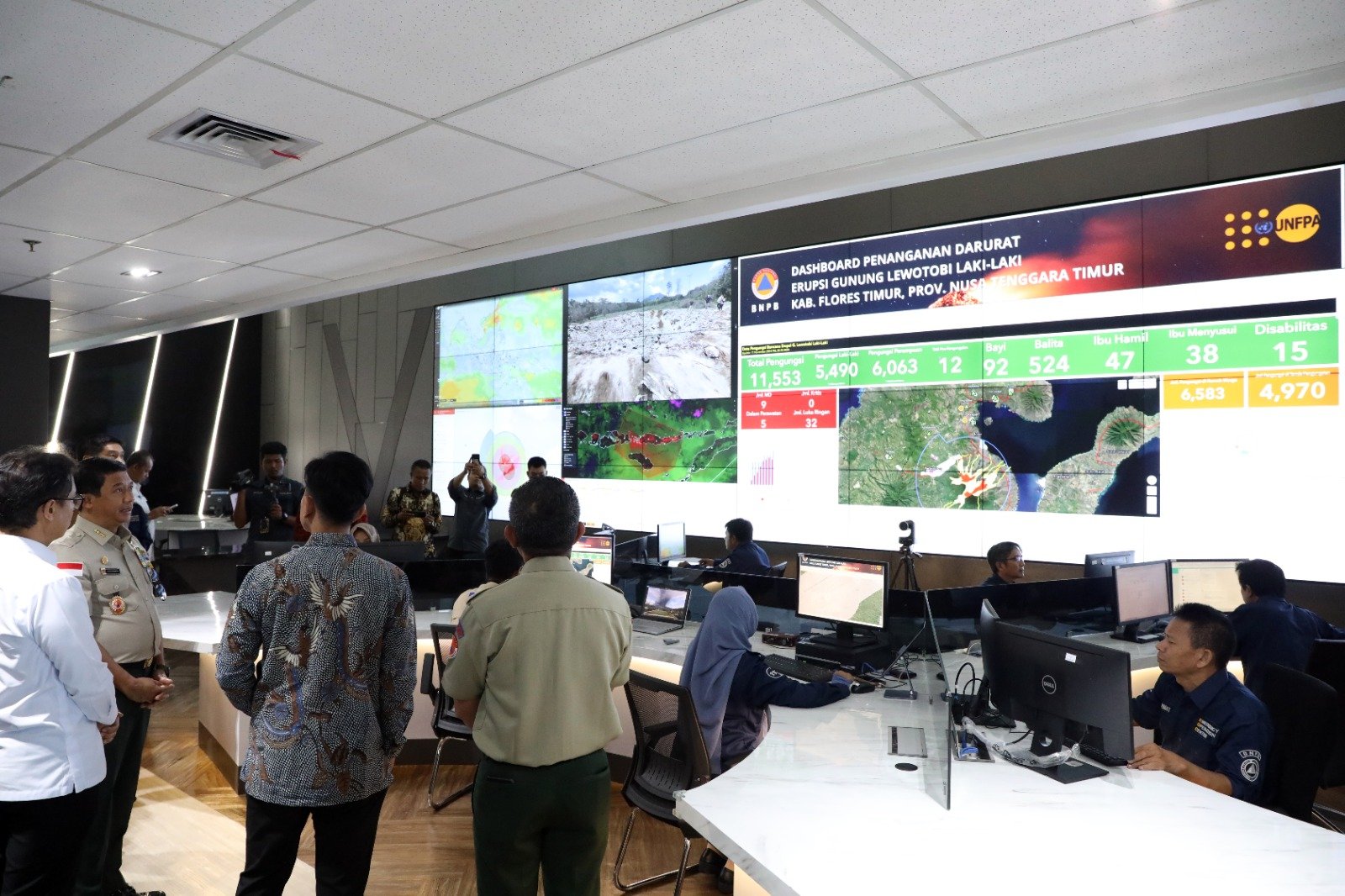 Wapres Tekankan Penanganan Komprehensif Bencana Erupsi Lewotobi Laki-laki