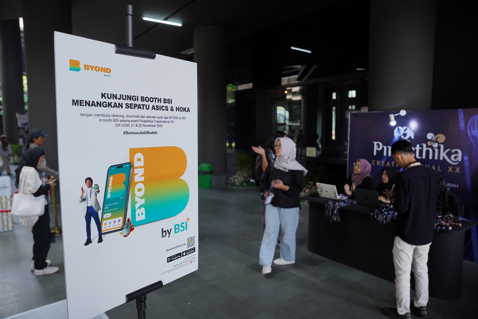 Dukung Industri Kreatif, BSI Kolaborasi Dengan Pinasthikafest Melalui Superapp BYOND