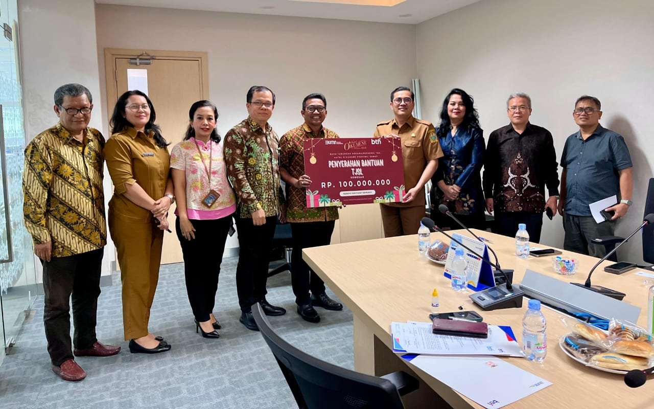 Natal Oikumene Sumut 2024, BTN Hadirkan Berkah bagi 1.000 Warga Kurang Mampu