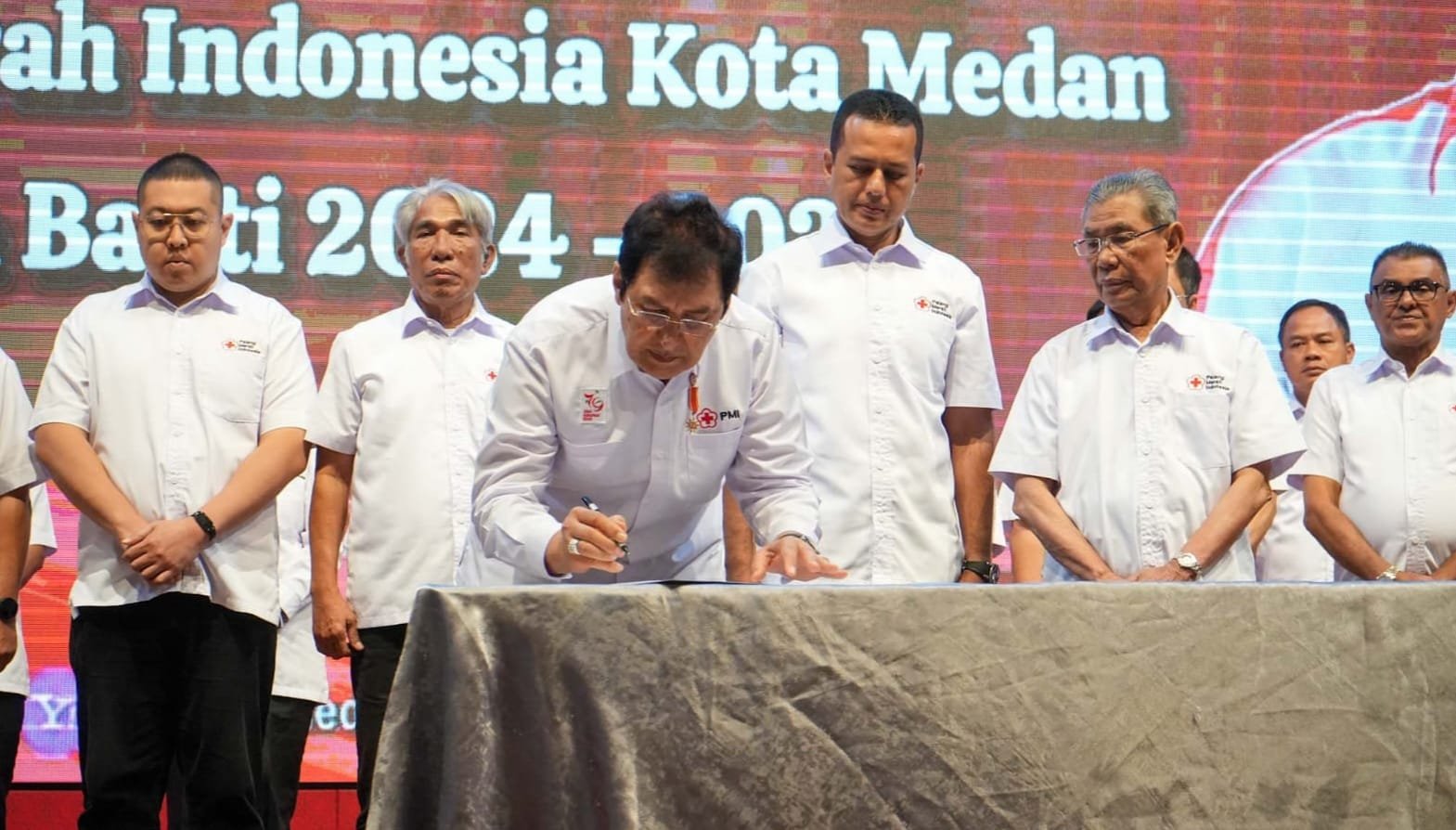 Pemko Komit Dukung Program PMI Medan