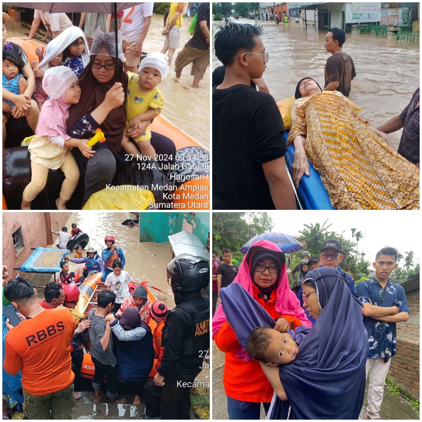 Ini Update Banjir di Kota Medan