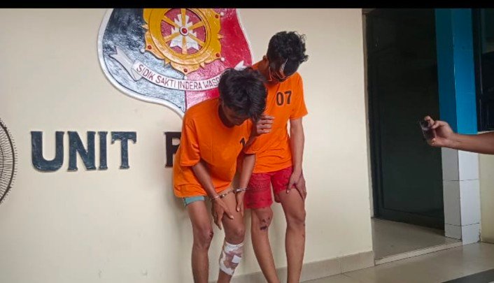 Dua Spesialis Begal Bersajam Ditangkap Satu Ditembak Karena Melawan Petugas