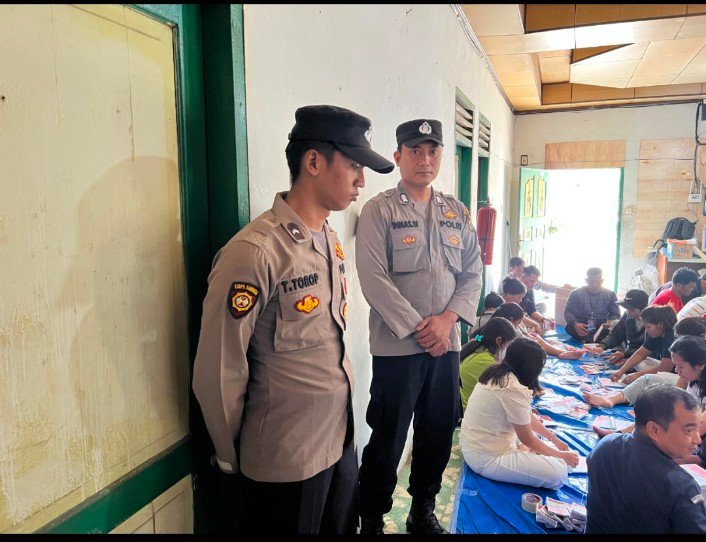 Polres Samosir Perketat Pengamanan Pelipatan Surat Suara Pilkada