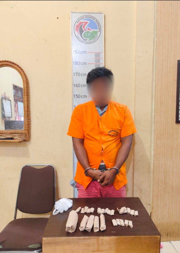 Polres Langkat Amankan Terduga Pelaku Tindak Pidana Narkotika