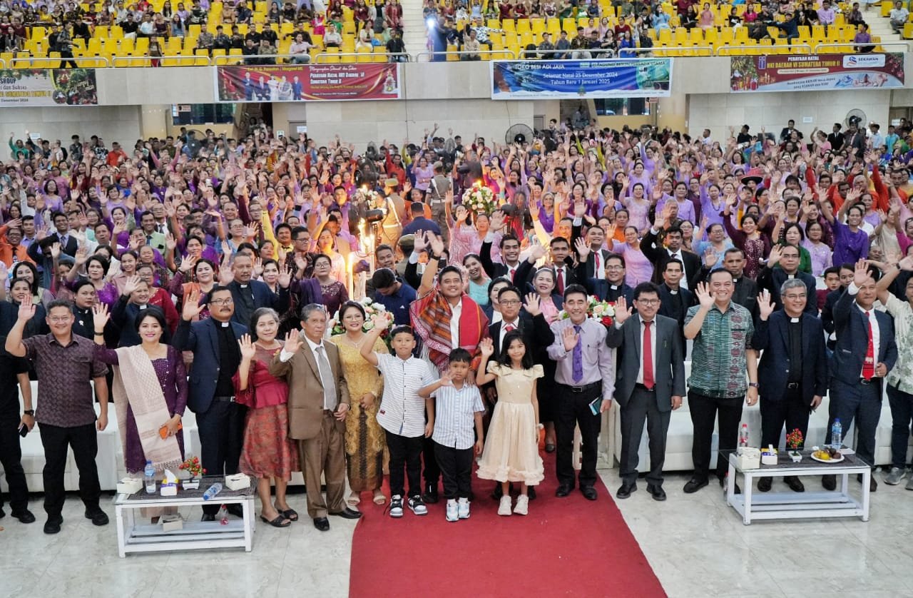 Hadiri Perayaan Natal HKI, Wali Kota Medan Ajak Seluruh Jemaat Konsisten Berbuat Kebaikan
