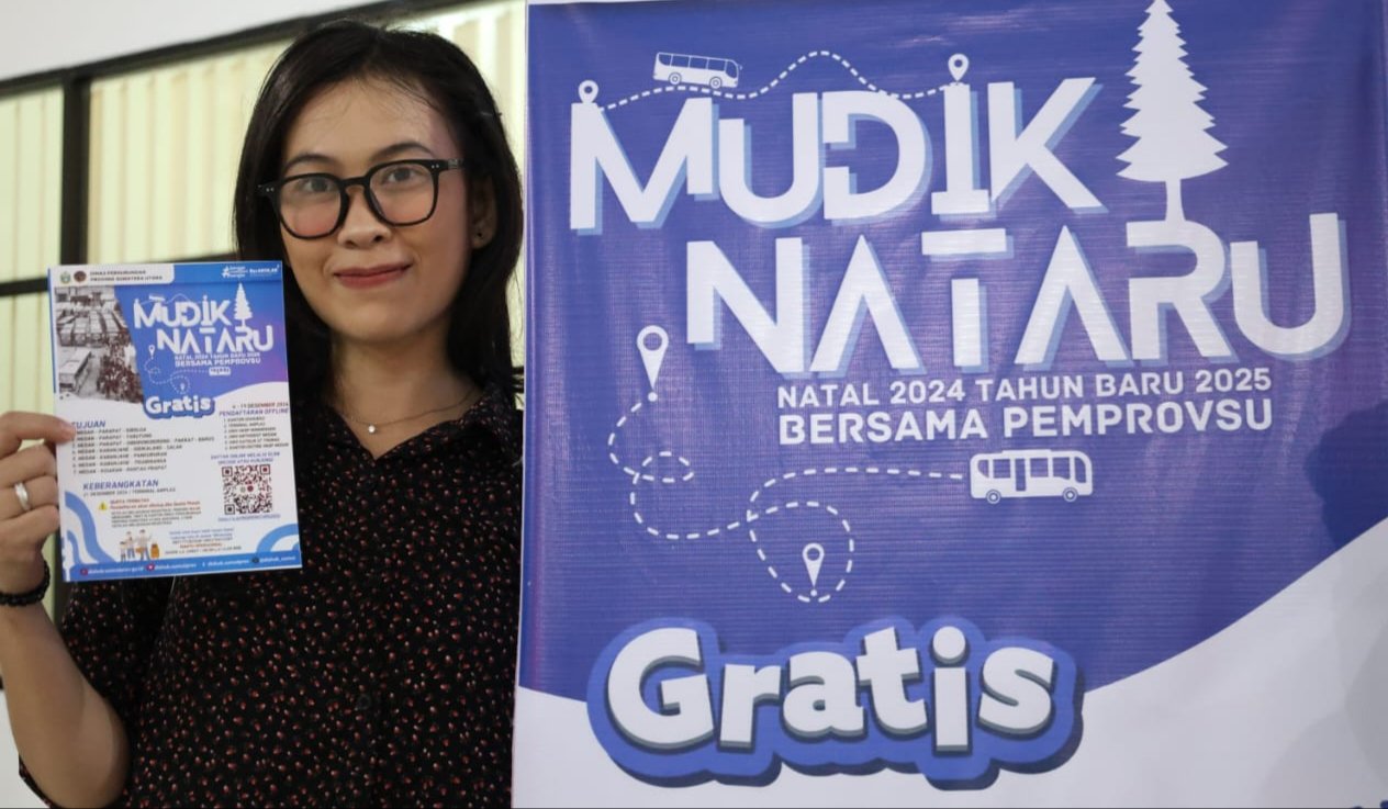Mahasiswa Antusias Sambut Program Mudik Gratis Nataru Pemprov Sumut