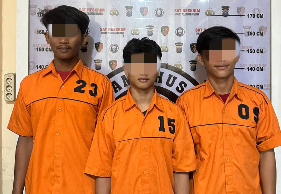 Tiga Remaja Pelaku Tawuran Bersajam Ditangkap