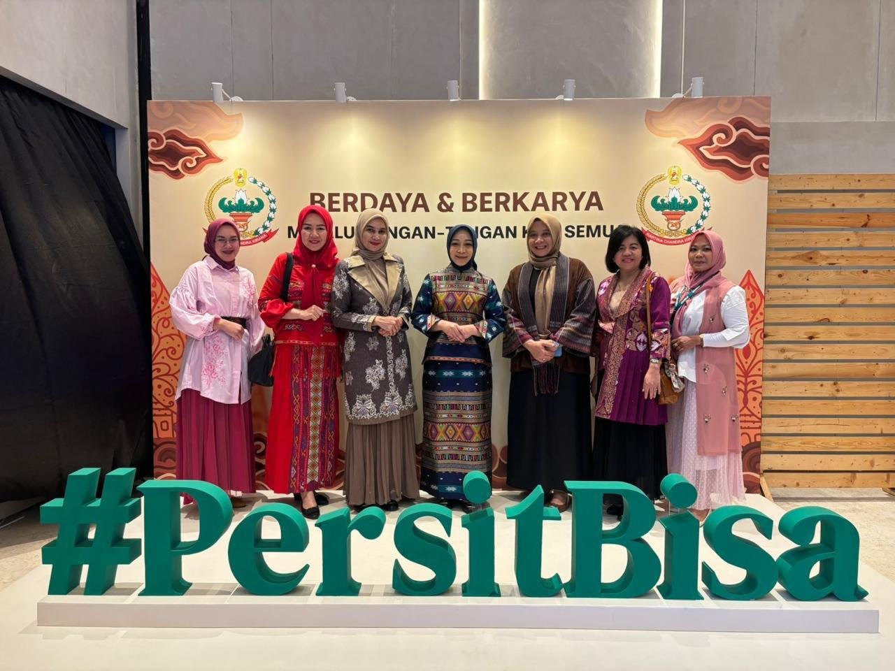 Persit KCK Daerah I/Bukit Barisan Perkenalkan Produk Unggulan dalam Peluncuran Program #PersitBisa