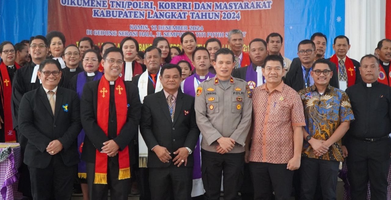Perayaan Natal Oikumene 2024, Pj Bupati Langkat Ingatkan Pentingnya Kebersamaan Dalam Keberagaman