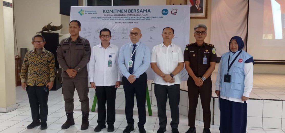 RSUP H. Adam Malik Canangkan Pembangunan Zona Integritas Menuju WBK/WBBM