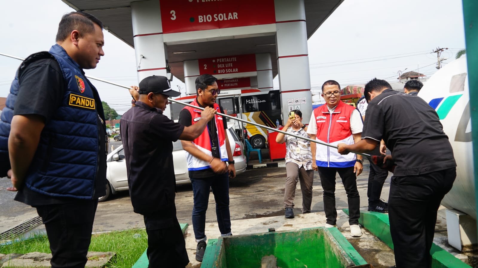 Jelang Natal dan Tahun Baru, Pertamina Patra Niaga dan Polda Sumut Cek Ketersediaan BBM di SPBU