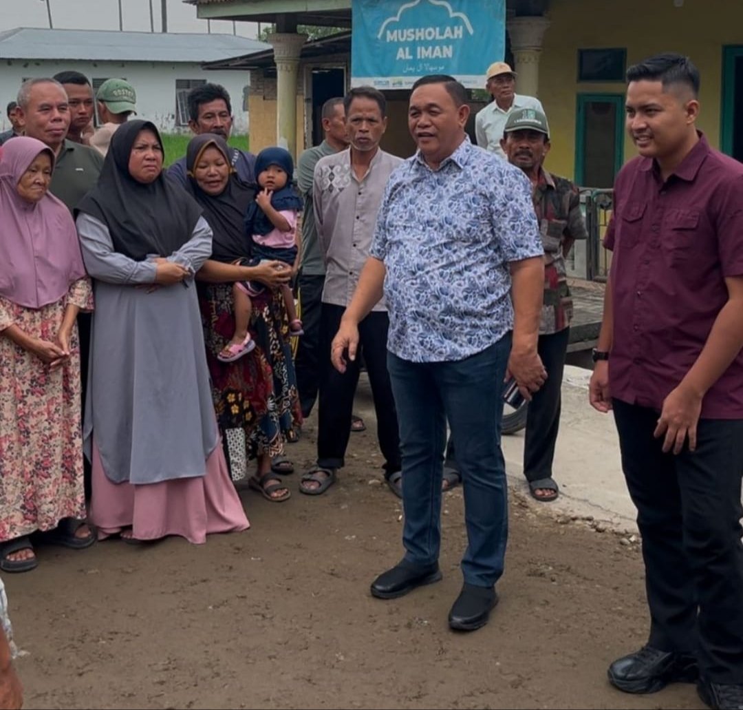 30 Tahun Tak Tersentuh, DPD Gerindra Sumut Respon Cepat Aspirasi Masyarakat Deli Serdang