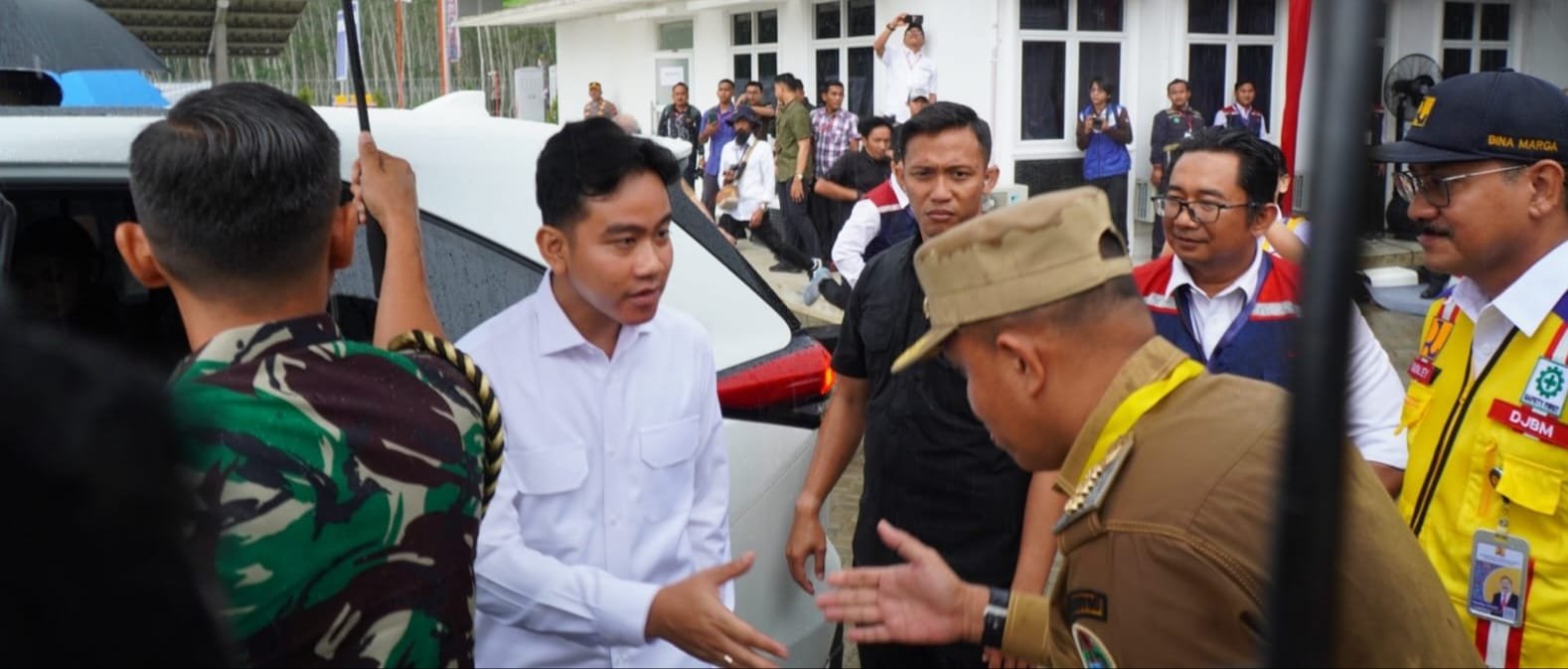 Wapres Tinjau Gerbang Tol Tanjung Pura Didampingi Pj. Bupati Langkat