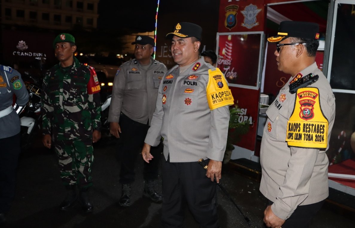 Perayaan Natal 2024 Berjalan Aman, Kapolrestabes Sampaikan Terimakasih