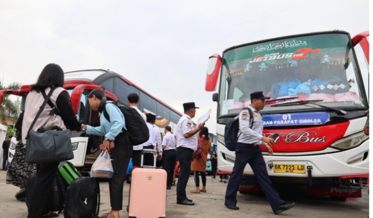 Puncak Mudik Kedua Libur Nataru, Dishub Sumut Pastikan Kelancaran Arus Perjalanan