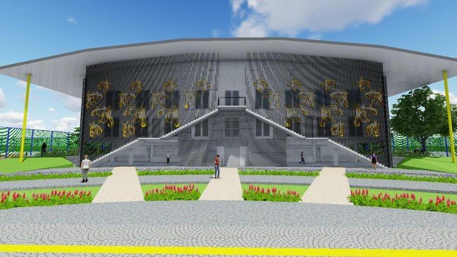 Fasilitas Mulai Rampung, Warga Medan Mulai Beraktivitas di Kebun Bunga