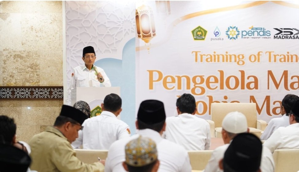Bengkel Rohani, Menag Minta Anak Jangan Dilarang Ketika di Masjid