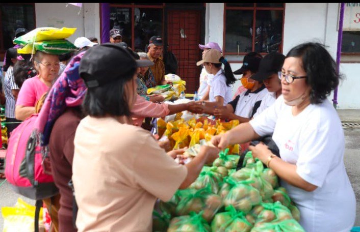 Pemkab Samosir Gelar Gerakan Pangan Murah Jelang Nataru 2024, Jaga Harga Pangan