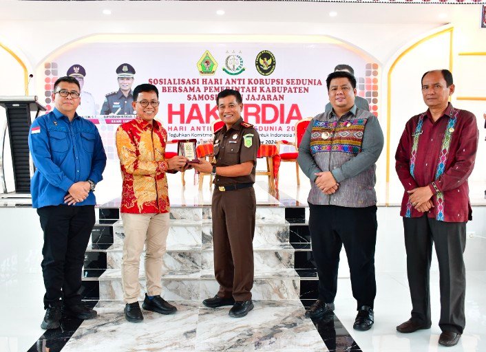 Bupati Samosir Resmi Buka Sosialisasi Anti Korupsi