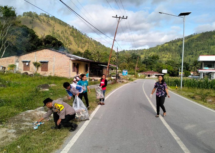 Polsek Harian Tingkatkan Pelayanan dan Keamanan di Wilayah Kecamatan Harian dan Sianjur Mulamula