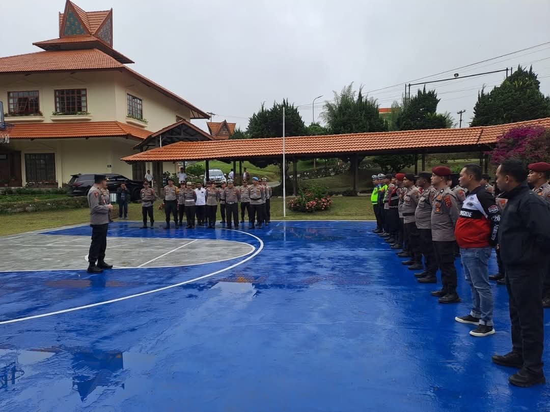 Polres Karo Siap Amankan Rapat Pleno Terbuka Rekapitulasi dan Penetapan Hasil Pemilu