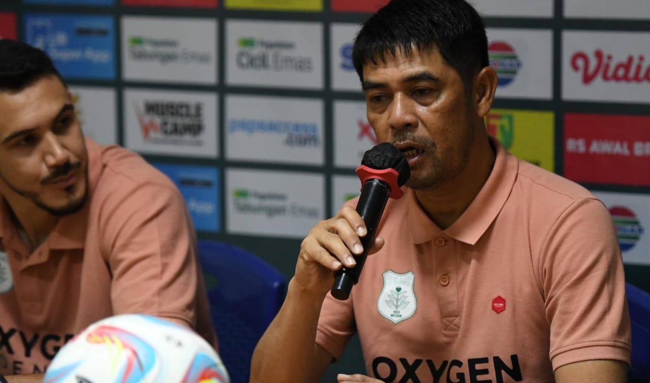 Nil Maizar: Kontra PSPS Pekanbaru Jadi Laga Penentu Langkah PSMS ke Delapan Besar
