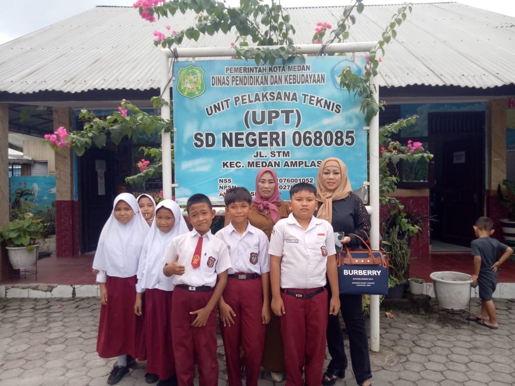 Kepala SD Negeri 068085 Sambut Hangat Kunjungan Pengurus PARSI