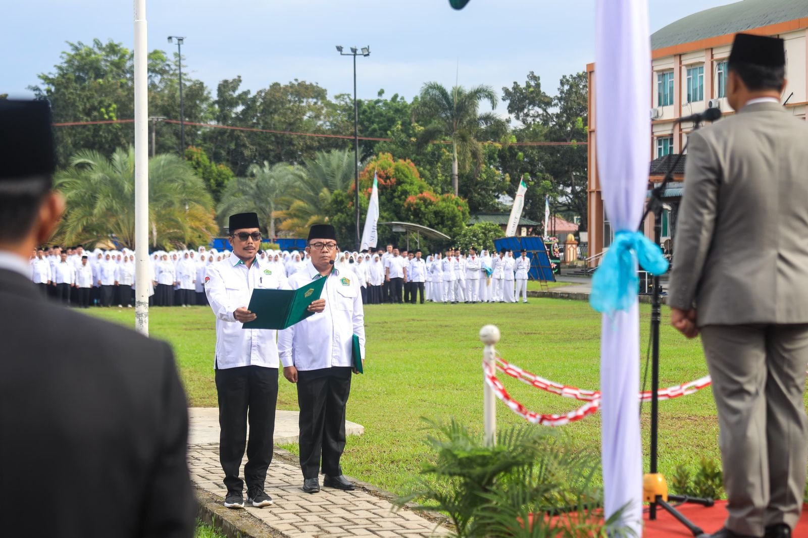 Bobby Nasution Pimpin Upacara Hari HAB ke-79