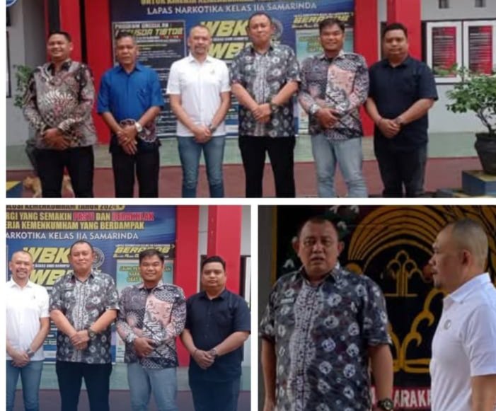 Tingkatkan Sinergitas, Kepala BNN Kota Samarinda Sambangi Lapas Narkotika Samarinda