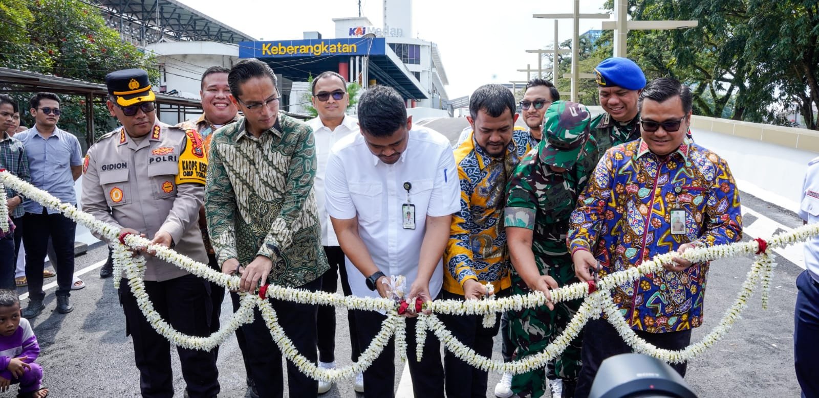 Jelang Berakhir Masa Jabatan, Bobby Nasution Resmikan Empat Mega Proyek
