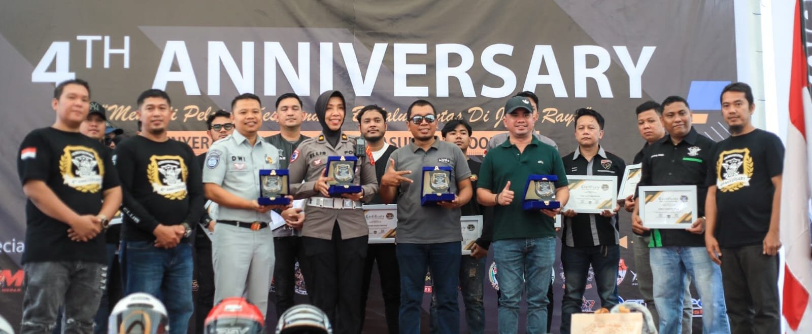 Anniversary ke- 4 Tahun, Sonic Diharap Berikan Contoh Positif Bagi Komunitas Motor