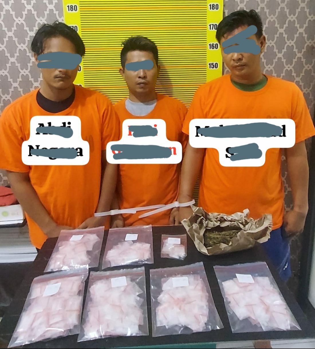 Melawan Saat Ditangkap, Kenjiro Bandar Narkoba Digelandang Timsus Narkoba Polda Sumut